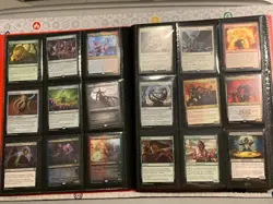 #41 MTG MAGIC GATHERING BINDER COLLECTION LOT TONS OF RARE MYTHIC FOIL MANY SETS - Image 4
