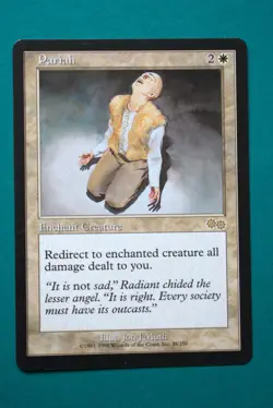 Pariah - MTG - Urza’s Saga - Never Played - Magic The Gathering - Image 1