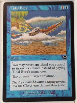 Tidal Bore - Mercadian Masques - Magic the Gathering MTG Nice! - Image 1