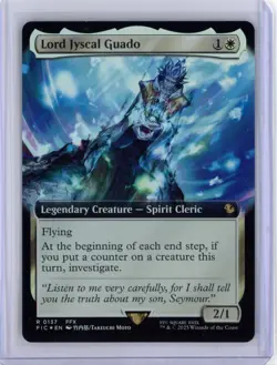 mtg FIC Lord Jyscal Guado #137 Extended Art FOIL - Image 1