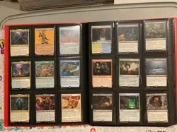 #40 MTG MAGIC GATHERING BINDER COLLECTION LOT TONS OF RARE MYTHIC FOIL MANY SETS - Image 2