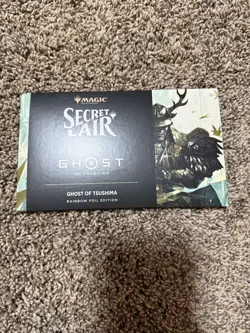 Secret Lair X Ghost of Tsushima FOIL edition MTG Brand new Sealed Sold out🚨🚨 - Image 2