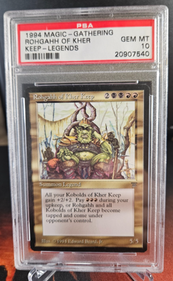 Legends - Rohgahh of Kher Keep - MTG PSA 10 Gem Mint - Image 1