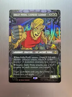 Sally Pride, Lioness Leader 225 - MTG: Teenage Mutant Ninja Turtles - Foil - Image 1