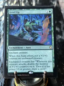 MTG Level Up (Surge Foil) R 0031 Commander: Teenage Mutant Ninja Turtles - Image 1