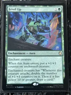 MTG Level Up (Surge Foil) R 0031 Commander: Teenage Mutant Ninja Turtles - Image 4