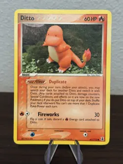 Ditto (Charmander) - 61/113 Delta Species Common Pokemon - LP - Image 1