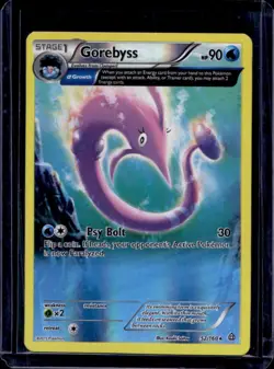 2015 Pokemon XY Primal Clash Gorebyss Reverse Holo #52/160 - Image 1