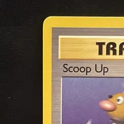 Pokemon TCG Base Set Scoop Up Trainer Rare Vintage Card 78/102 Unlimited LP - Image 2