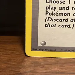 Pokemon TCG Base Set Scoop Up Trainer Rare Vintage Card 78/102 Unlimited LP - Image 5