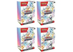 Pokemon Prismatic Evolutions Booster Bundle Lot of x4 Sealed New - Image 1