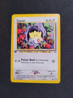 Togepi - 1st Edition - 51/111 Neo Genesis - Pokemon TCG - 2000 NM! - Image 1