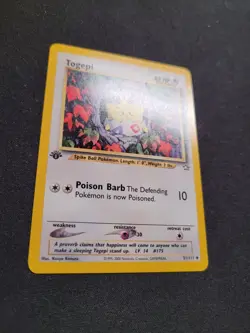Togepi - 1st Edition - 51/111 Neo Genesis - Pokemon TCG - 2000 NM! - Image 2