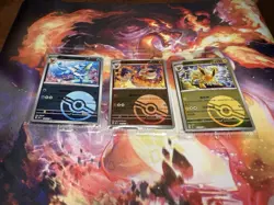Flareon Jolteon Vaporeon Sealed 151 Pokeballs S-Chinese Pokemon US SELLER - Image 1