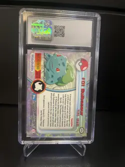 Pokemon Topps Bulbasaur Series 1 (1999) #1 - CGC 10 GEM MINT - First Print - Image 2
