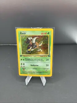 Pokemon TCG Pinsir 1st Edition Jungle non holo Rare 25/64 - Image 1
