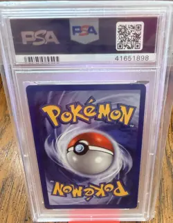 1999 POKEMON GAME SHADOWLESS #2 BLASTOISE-HOLO PSA 9 - Image 2