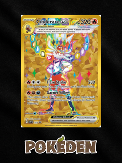 Pokemon Cinderace ex 163 (Sealed) Scarlet & Violet Promo English - Image 1