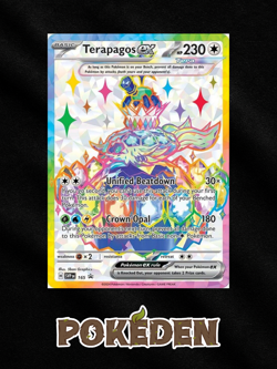 Pokemon Terapagos ex 165 (Sealed) Scarlet & Violet Promo English - Image 1