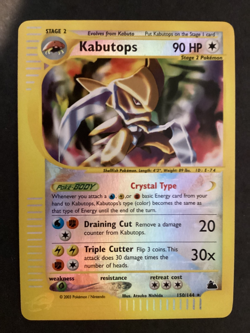 Pokemon Kabutops 150/144 Skyridge Reverse Holo - Image 3