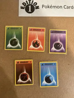 Gym Heroes Energy 1st Edition Pokemon Card Lot Vintage WOTC - Image 1