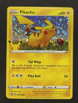 Pikachu - (General Mills) Black Star Promo SWSH039 Pokemon NM/M - Image 1