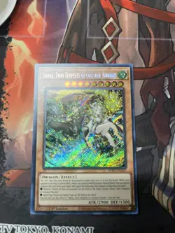 Yugioh! Shiina, Twin Tempests Of Celestial Thunder- Secret Rare - BPRO-EN027 - Image 1