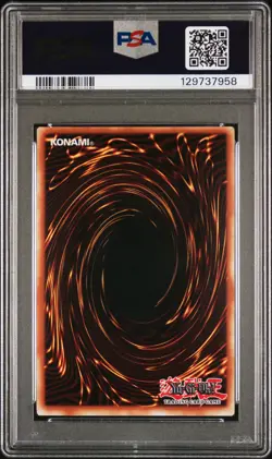 Gil Garth GLAS-EN091 1st Edition Secret Rare NA Yugioh PSA 9 *958 - Image 2