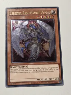 Celestia, Lightsworn Angel (UTR) LODT-EN024 EURO Ultimate Rare Yugioh Unlimited - Image 1