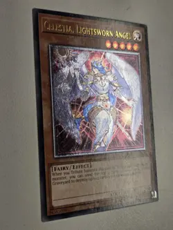 Celestia, Lightsworn Angel (UTR) LODT-EN024 EURO Ultimate Rare Yugioh Unlimited - Image 3