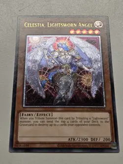 Celestia, Lightsworn Angel (UTR) LODT-EN024 EURO Ultimate Rare Yugioh Unlimited - Image 4