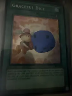 Yu-Gi-Oh! TCG Graceful Dice EDS-002 Prismatic Secret Rare 74137509 - Image 1