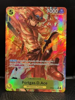 Portgas.D.Ace - PRB02-018 (Alternate Art) PRB02-018 Premium Booster -The Best - Image 1