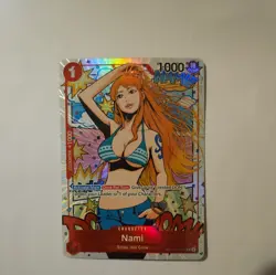 Nami ST01-007 OP-06 TR Treasure Rare Alt Art One Piece TCG CCG Card Game ENGLISH - Image 1