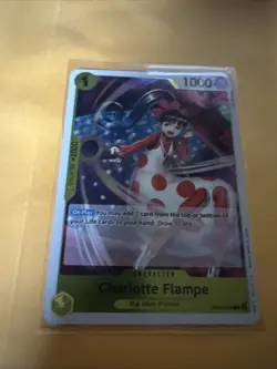 One Piece Extra Booster: Memorial Collection Foil Rare EB01-056 Charlotte Flampe - Image 1