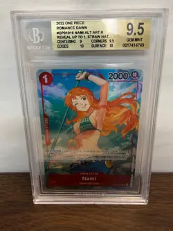 Nami (Parallel) BGS 9.5 - OP01-016 Romance Dawn - One Piece TCG - Image 2