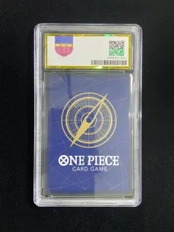 2025 Bandai One Piece S-Chinese Monkey D. Luffy #OP12-015 SR PGS 9.5 LU57 - Image 2