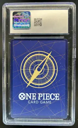 2024 One Piece The Best Monkey.D.Luffy Super Rare Alternate Art #OP01-024 CGC 8 - Image 2