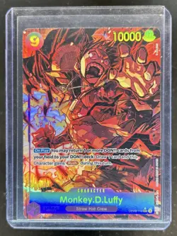2024 One Piece Emperors in the New World Monkey.D.Luffy Secret Rare #OP09-119 - Image 1