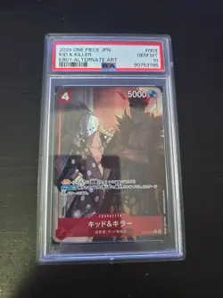 One-Piece Kid & Killer EB01-003 R Parallel Memorial Collection Japanese PSA10 - Image 1