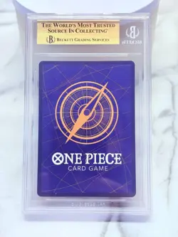 2022 One Piece RORONOA ZORO SUPER PRE-RELEASE ST01-013 SPECIAL RARE BGS 10 ENG - Image 2