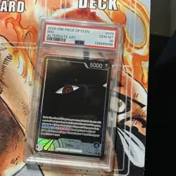 One Piece 2025 OP13-CARRYING On His Will Alternate Art #079 IMU PSA 10 - Image 2