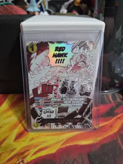 Gum-Gum Fire-Fist Pistol Red Hawk (Alt Art) OP11-114 English - One Piece TCG - Image 1