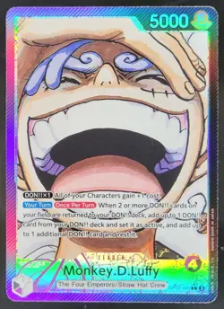 2024 One Piece Emperors in the New World Monkey.D.Luffy Leader #OP09-061 DD5 - Image 1