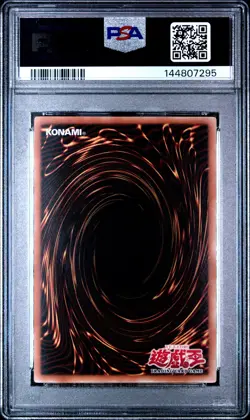 2002 YU-GI-OH! STARTER DECK: YUGI ASIAN-ENGLISH #042 CARD DESTRUCTION PSA 4 - Image 2