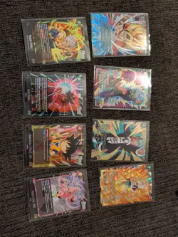 dragon ball super card Game foil Lot - Image 1