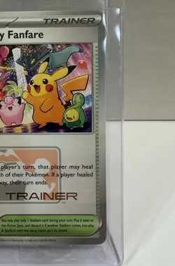Pokemon TCG Celebratory Fanfare & Ace Trainer 2025 Promo Holo Trainer Card Lot - Image 3