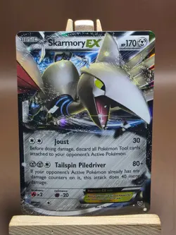MP Skarmory EX 80/146 - Pokemon TCG XY Base Set Ultra Rare Card - Image 1