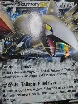 MP Skarmory EX 80/146 - Pokemon TCG XY Base Set Ultra Rare Card - Image 5