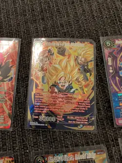 dragon ball super card Game foil Lot - Image 4